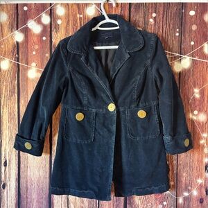 7 For All Mankind Navy Corduroy Blazer